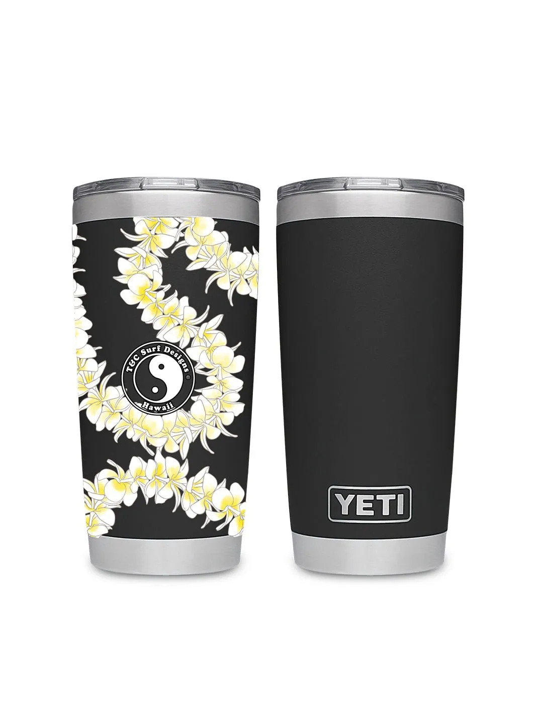 T&C Surf 20 oz Plumeria Lei Tumbler Yeti