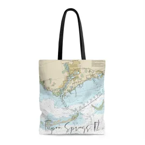 Tarpon Springs Map Bag