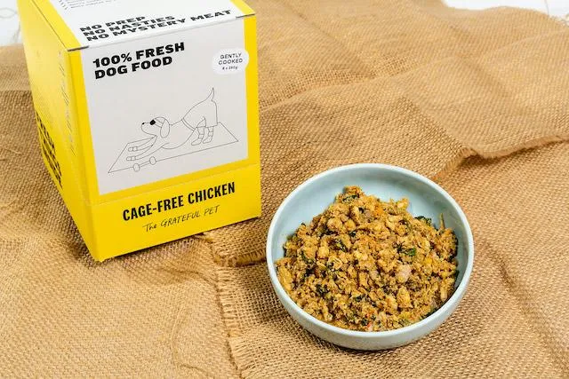 The Grateful Pet Cooked Dog Food (Cage-Free Chicken)
