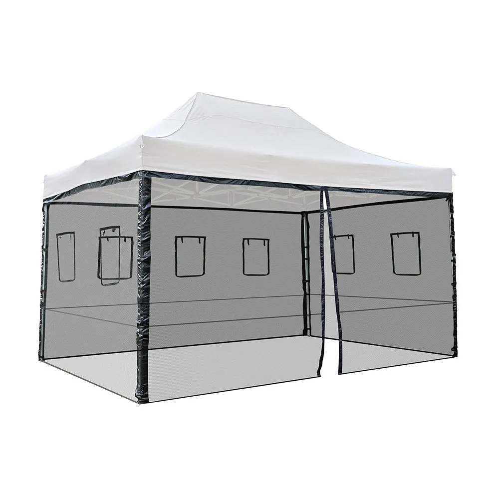 TheLAShop Netting for Pop Up Canopy 10x15 Food Service Vendor Side Screen