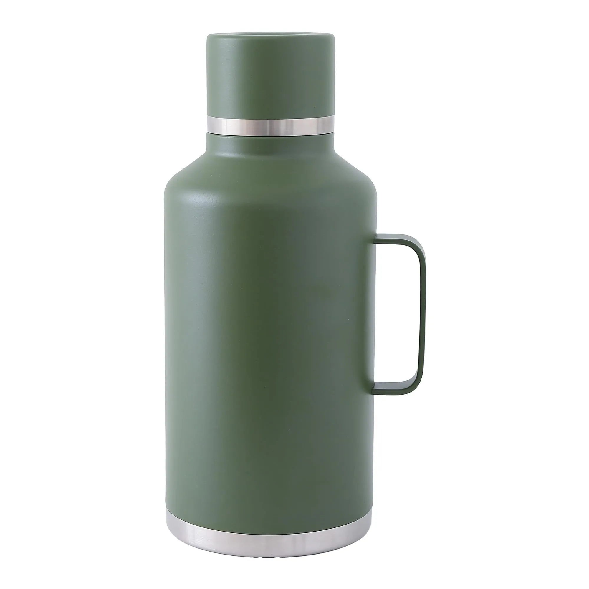 UMAI 2000ml Double Walled Vacuum Thermosteel Water Bottle | Stainless Steel | Hot and Cold | Insulated Water Bottle for Office, Gym, Travel | BPA-Free | Leakproof | Rustproof | Green