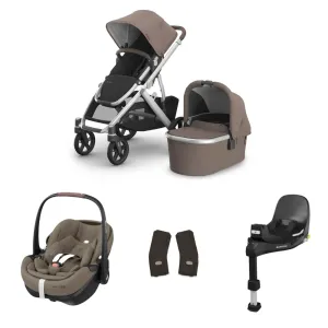 Uppababy Vista V3 & Maxi Cosi Pebble 360 Pro2 Bundle