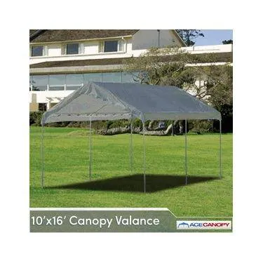 Valance Tarp Canopy 10' x 16'