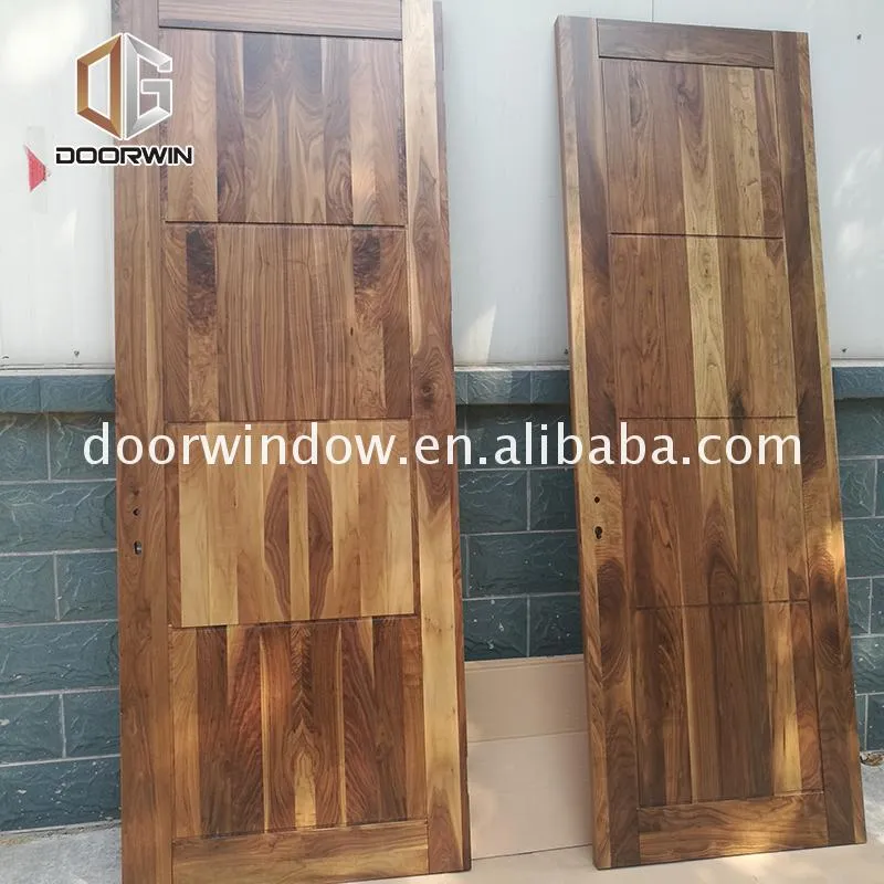Wholesale price wooden door makers house frame design