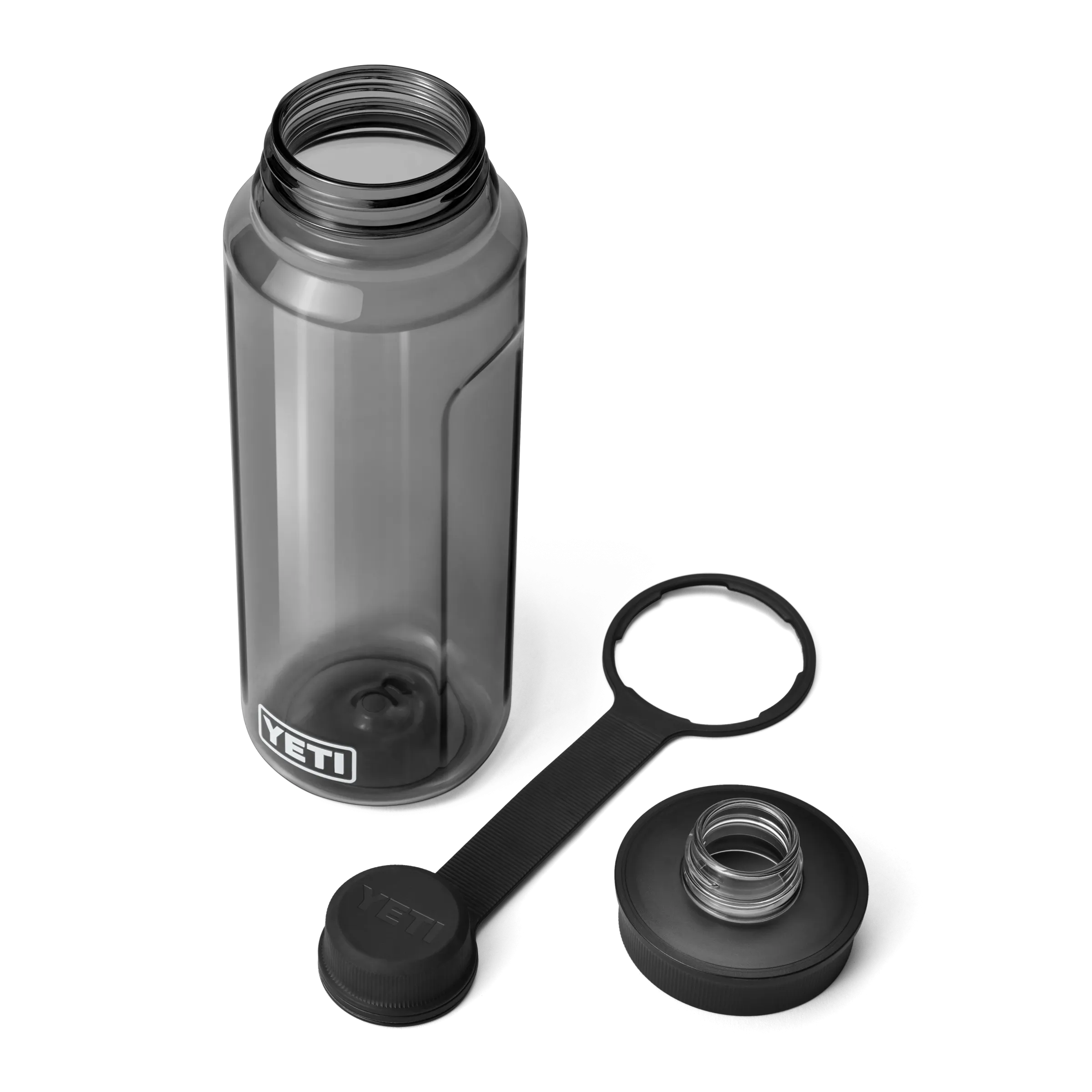 Yeti Yonder 1L Water Bottle With Tether Cap  - Charcoal